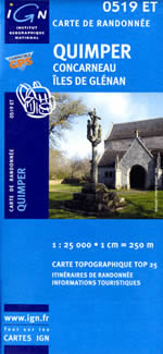 Carte IGN Top 25 n0519 ET