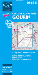 Carte IGN Top 25 n0618 ET