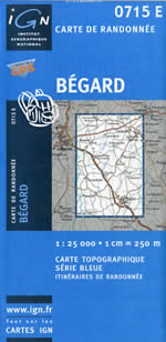 Carte IGN Top 25 n0715 ET