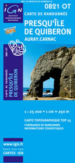 Carte IGN Top 25 n0821 OT
