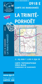 Carte IGN Top 25 n0918 ET