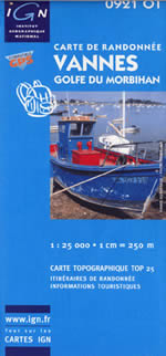 Carte IGN Top 25 n0921 OT