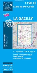 Carte IGN Top 25 n1120 OT