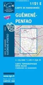 Carte IGN Top 25 n1121 ET