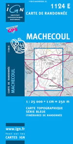 Carte IGN Top 25 n1124 ET