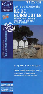 Carte IGN Top 25 n1125 OT