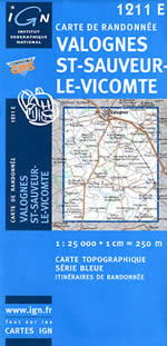 Carte IGN Top 25 n1211 ET