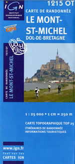 Carte IGN Top 25 n1215 OT