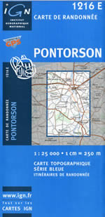Carte IGN Top 25 n1216 ET