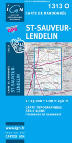 Carte IGN Top 25 n1313 OT