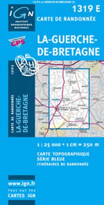 Carte IGN Top 25 n1319 ET