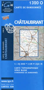Carte IGN Top 25 n1320 OT
