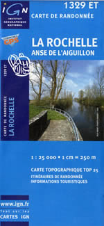 Carte IGN Top 25 n1329 ET