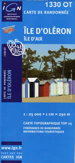 Carte IGN Top 25 n1330 OT