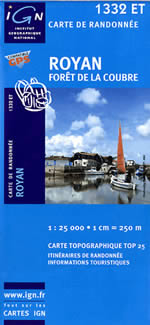 Carte IGN Top 25 n1332 ET
