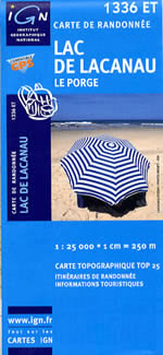 Carte IGN Top 25 n1336 ET