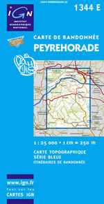 Carte IGN Top 25 n1344 ET