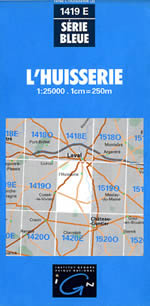 Carte IGN Top 25 n1419 ET