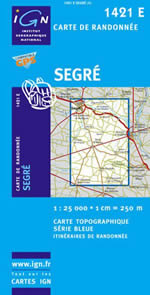 Carte IGN Top 25 n1421 ET