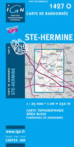 Carte IGN Top 25 n1427 OT