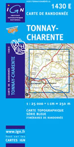Carte IGN Top 25 n1430 ET