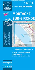 Carte IGN Top 25 n1433 ET