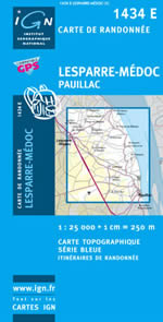 Carte IGN Top 25 n1434 ET