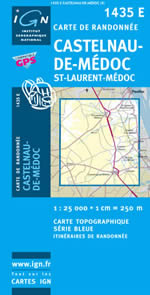 Carte IGN Top 25 n1435 ET