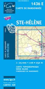 Carte IGN Top 25 n1436 ET