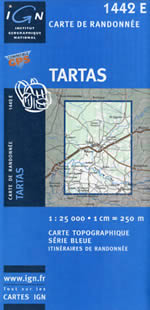 Carte IGN Top 25 n1442 ET