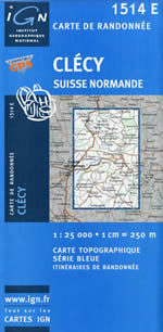 Carte IGN Top 25 n1514 ET