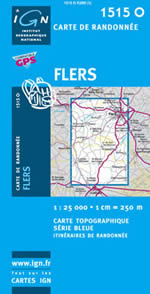 Carte IGN Top 25 n1515 OT