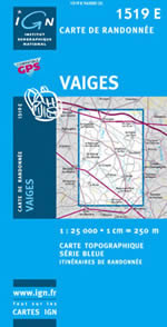 Carte IGN Top 25 n1519 ET