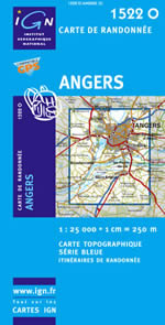 Carte IGN Top 25 n1522 OT