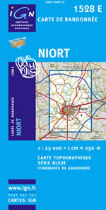 Carte IGN Top 25 n1528 ET