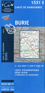Carte IGN Top 25 n1531 ET