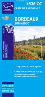 Carte IGN Top 25 n1536 OT