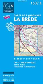 Carte IGN Top 25 n1537 ET