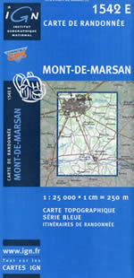 Carte IGN Top 25 n1542 ET