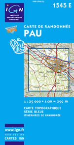 Carte IGN Top 25 n1545 ET
