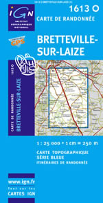 Carte IGN Top 25 n1613 OT