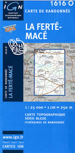 Carte IGN Top 25 n1616 OT