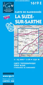 Carte IGN Top 25 n1619 ET