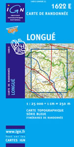 Carte IGN Top 25 n1622 ET