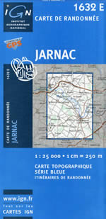 Carte IGN Top 25 n1632 ET