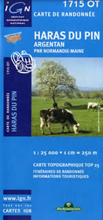 Carte IGN Top 25 n1715 OT