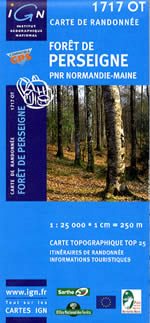 Carte IGN Top 25 n1717 OT