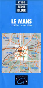 Carte IGN Top 25 n1719 ET