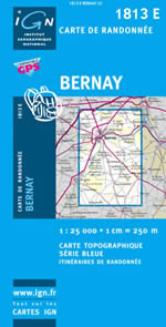 Carte IGN Top 25 n1813 ET