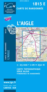 Carte IGN Top 25 n1815 ET